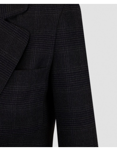 BLAZER CUADROS GRIS