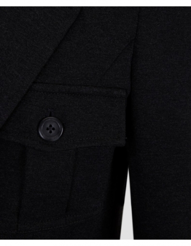 CHAQUETA PUNTO ROMA GRIS