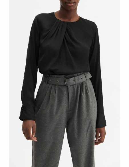 BRENDA BLOUSE BLACK