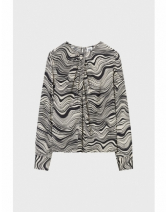 BRENDA BLOUSE PSYCHEDELIC GRA