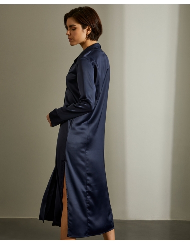 Vestido Camisero Azul